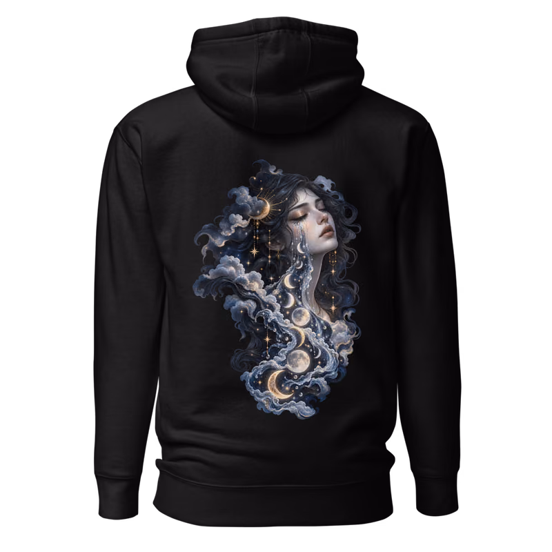 The Weeping Moon, Black, back