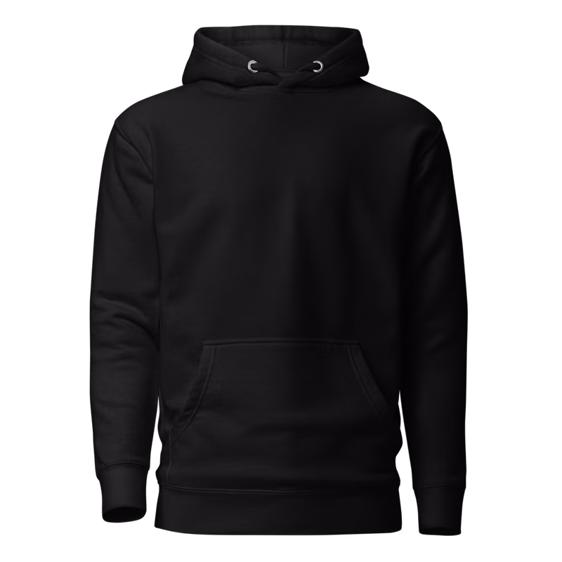 Muichiro Tokito Mist Hashira Sword Hoodie, Black, back print, front