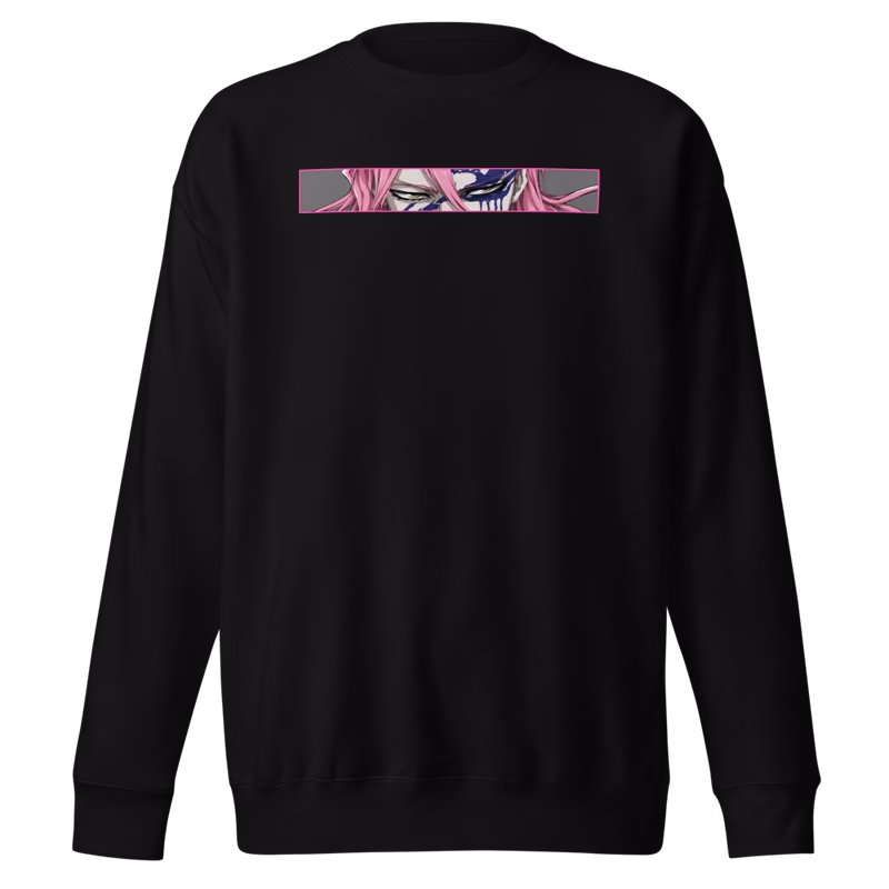 Szayelaporro Granz Espada Octava Sweatshirt, Black, face front + resurreccion back, front
