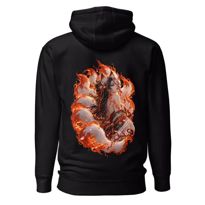 Kitsune Dusk, Black, back