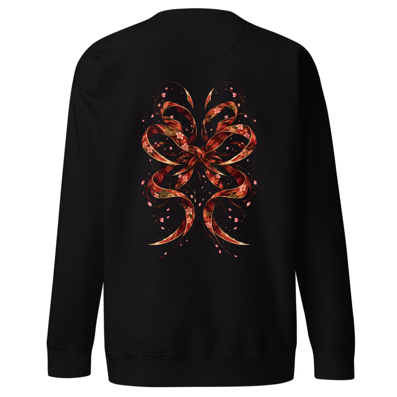 Daki Upper Moon Six Sweatshirt, Black, eyes front + move back, back