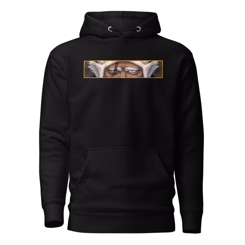 Baraggan Louisenbairn Espada Segundo Hoodie, Black, face front + resurreccion back, front