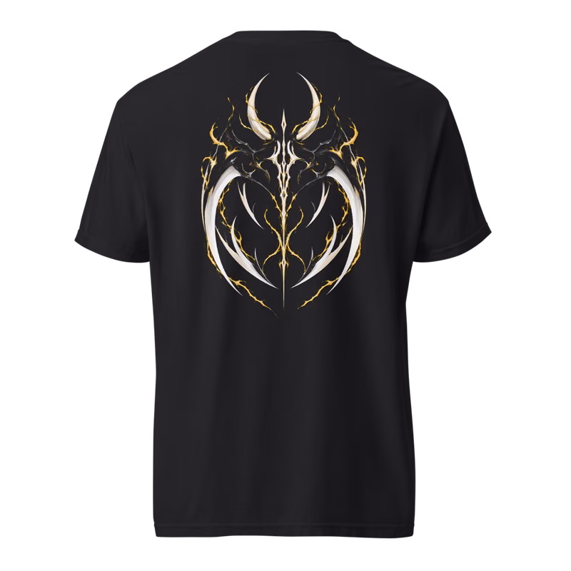 Nnoitra Gilga Espada Quinto Tee, Black, face front + resurreccion back, back