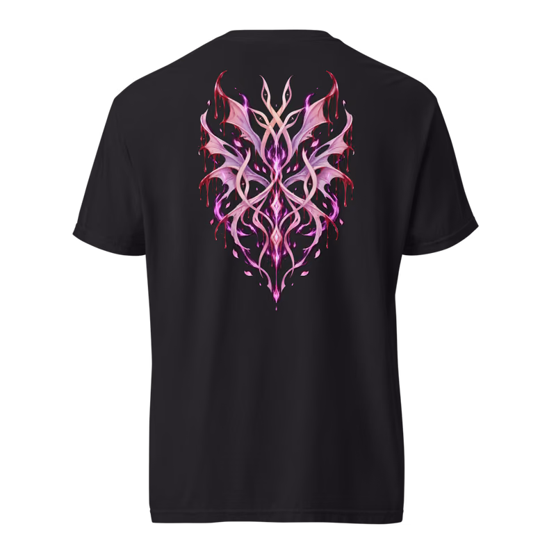 Szayelaporro Granz Espada Octava Tee, Black, face front + resurreccion back, back