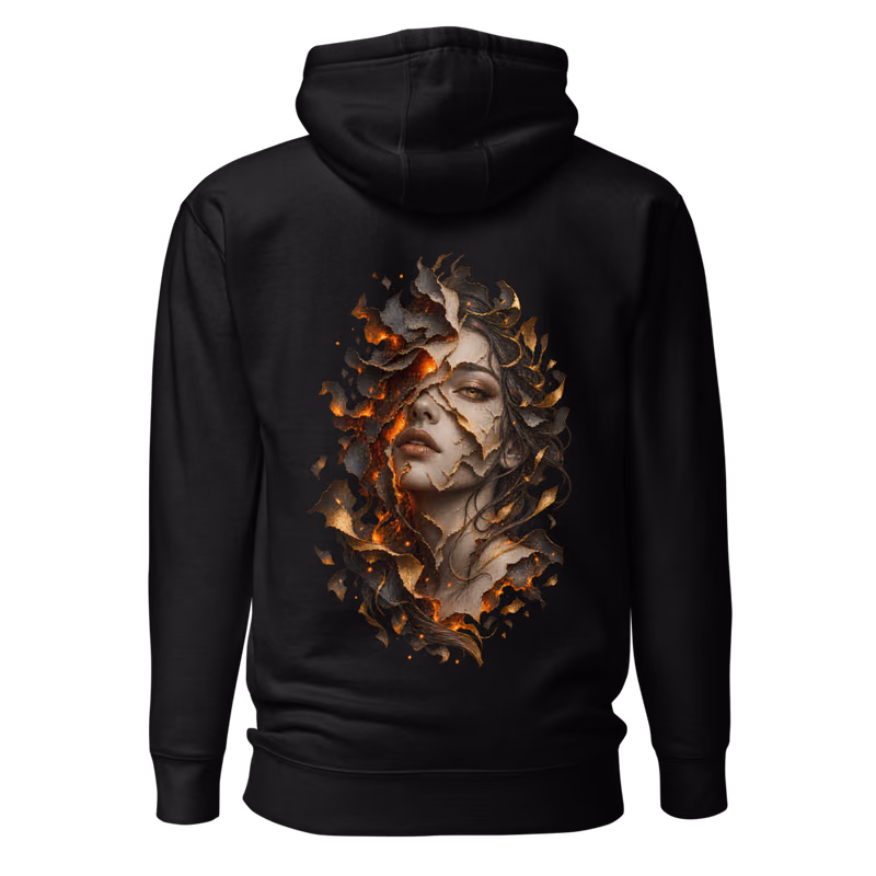 Ashen Halo, Black, back