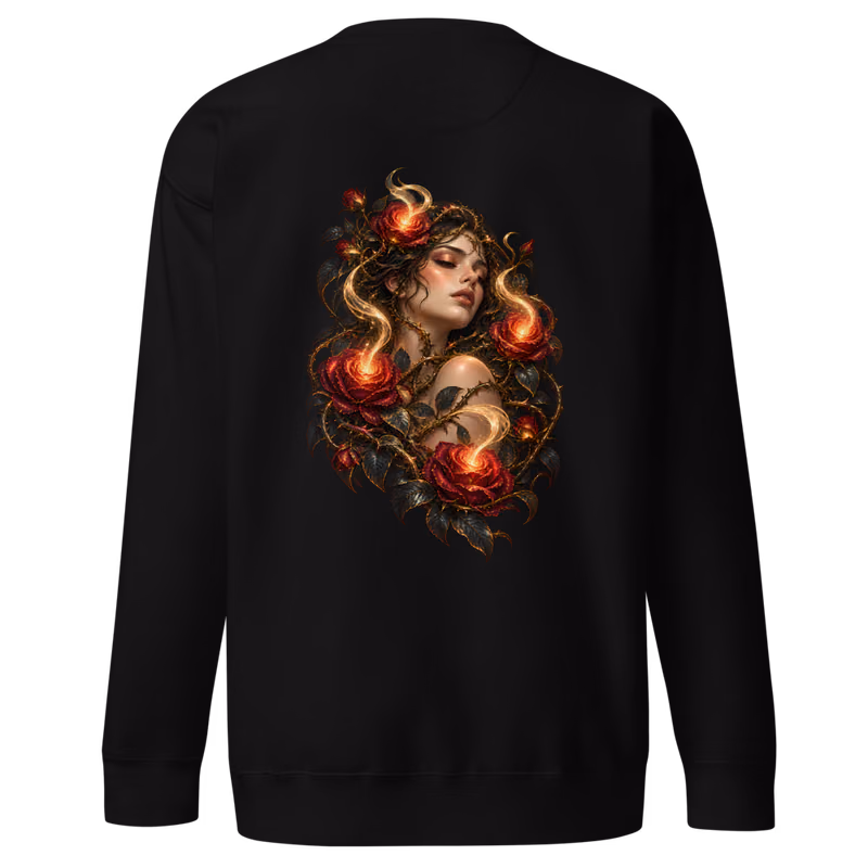 Thornlight Sweatshirt, Black, back print, back
