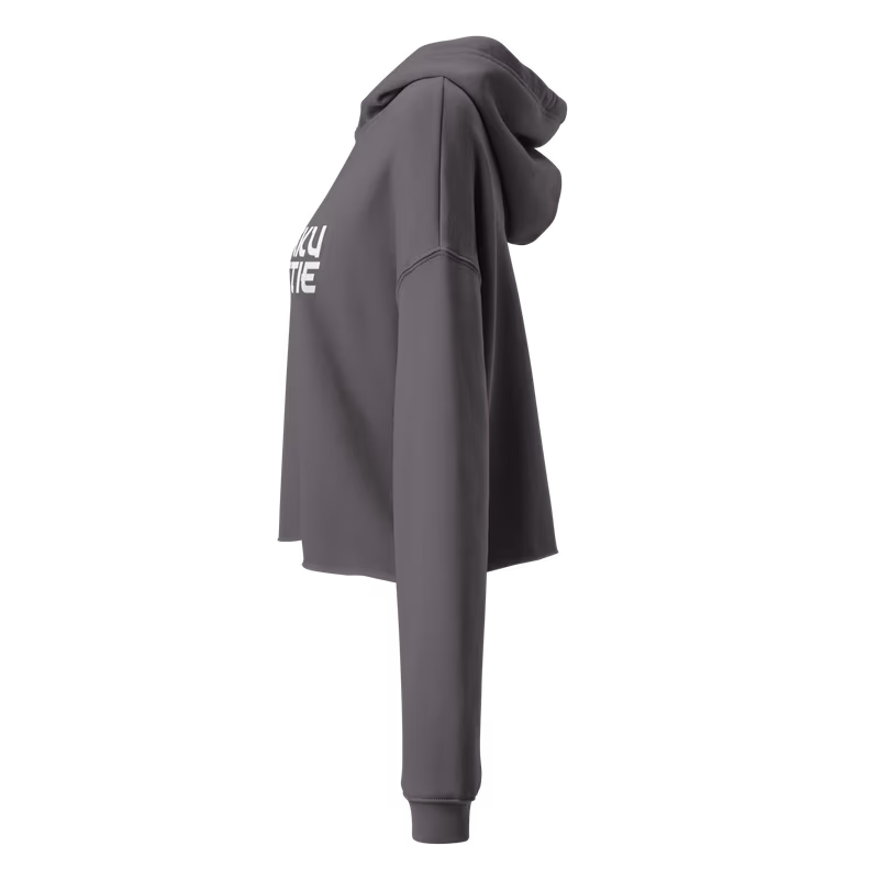 Otaku Bestie Crop Hoodie, view 3