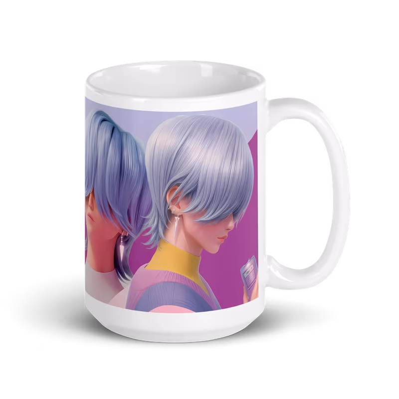 Mystery Saja Mug, view 4