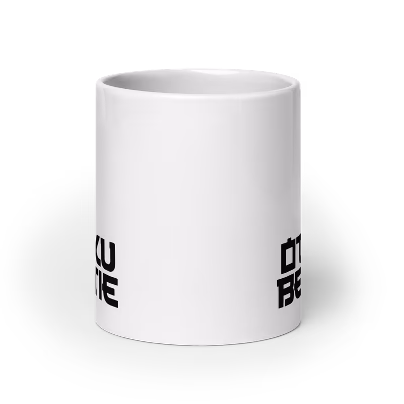 Otaku Bestie White glossy mug, view 9