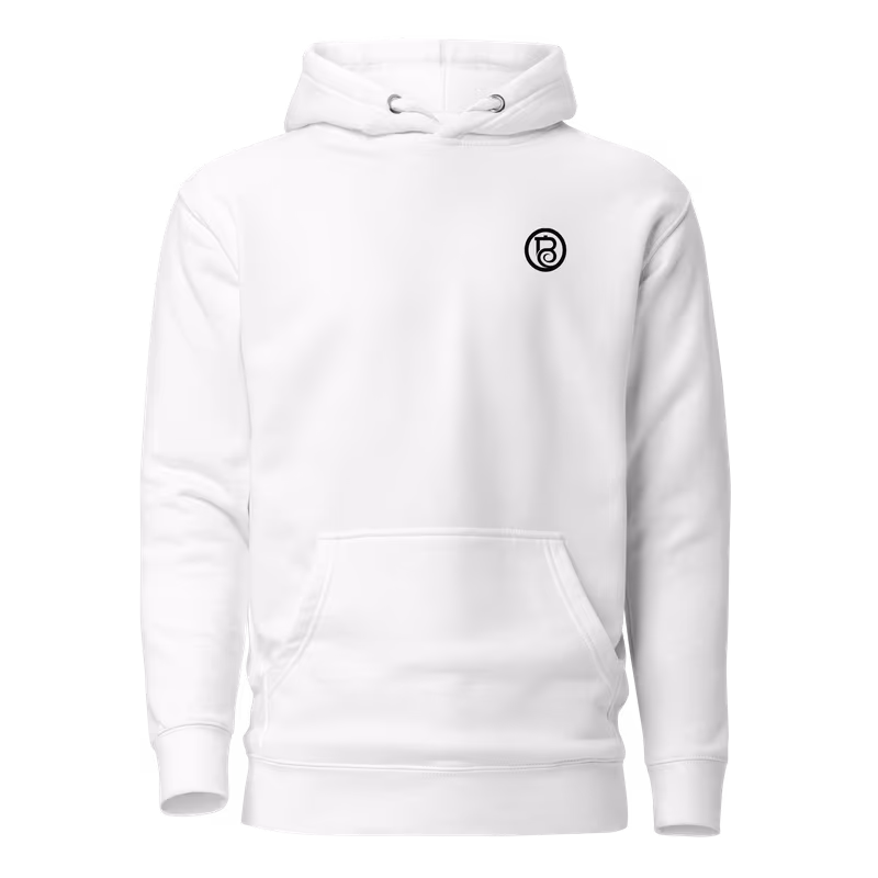 Elbaf Straw Hat Crew Cast Collage Hoodie, White, view