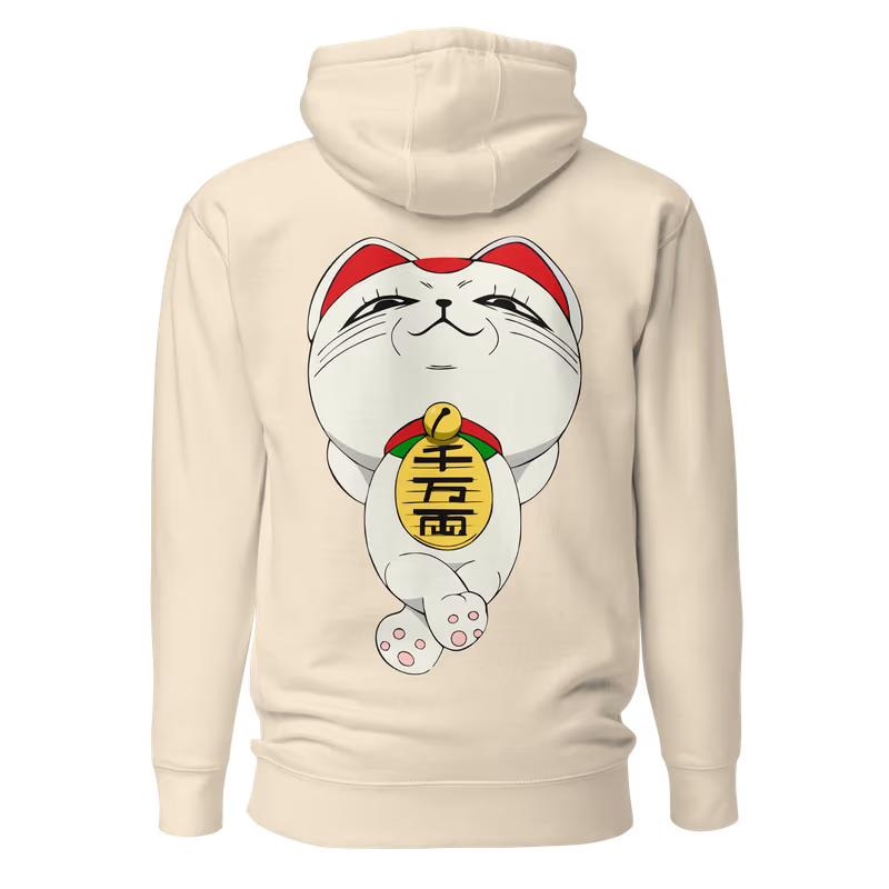 Turbo Granny Dandadan Graphic Hoodie, Sky Blue, view 6