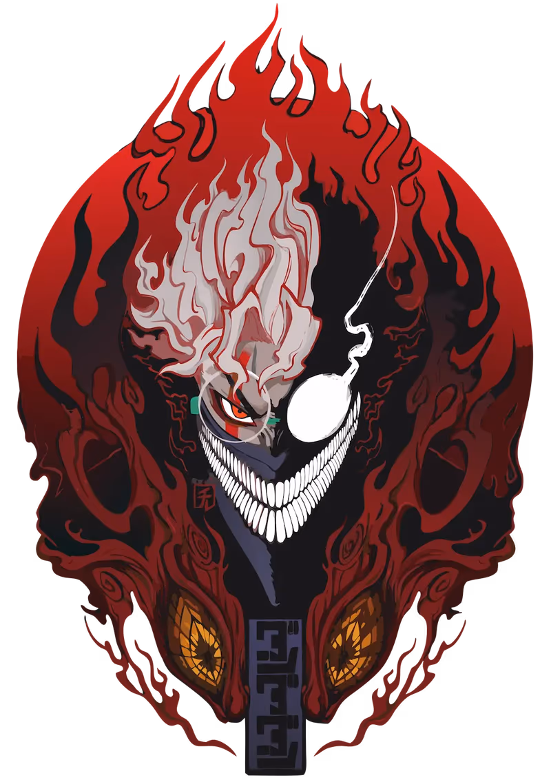 Okarun Ken Takakura Dandadan Hoodie, Bone, view 3