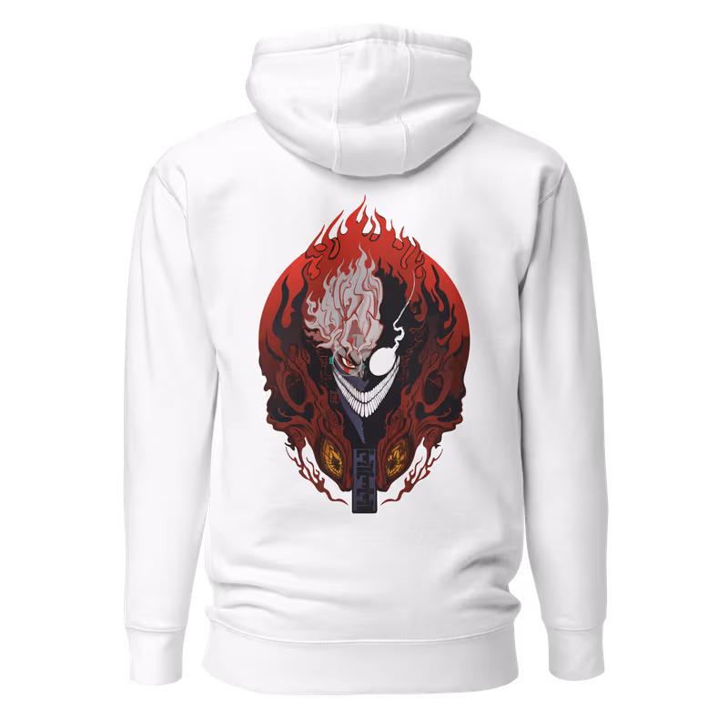 Okarun Ken Takakura Dandadan Hoodie, Bone, view 8