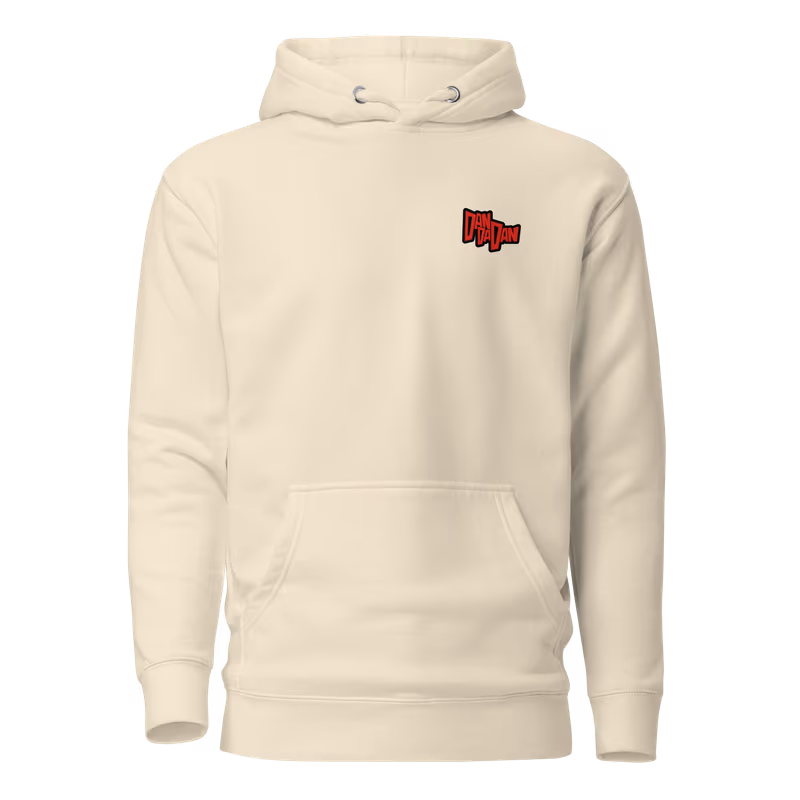 Okarun Ken Takakura Dandadan Hoodie, Bone, view