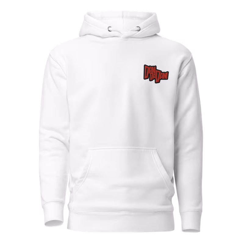 Embroidered Logo Dandadan Hoodie