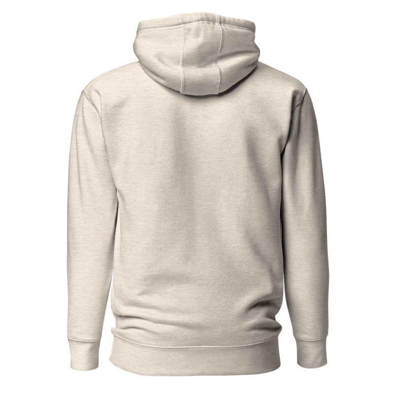 Embroidered Logo Dandadan Hoodie, Black, view 7