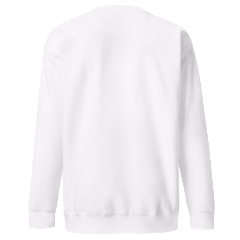 Turbo Granny Eyes Dandadan Premium Sweatshirt, Bone, view 3