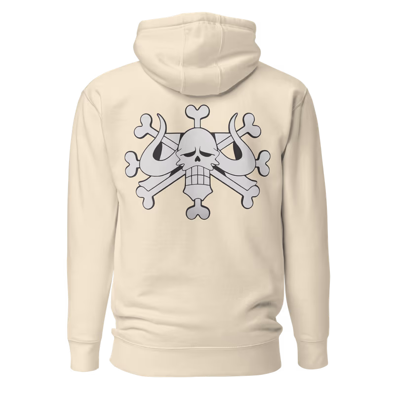 Kaido Beast Pirates Jolly Roger Hoodie, Black, view 5