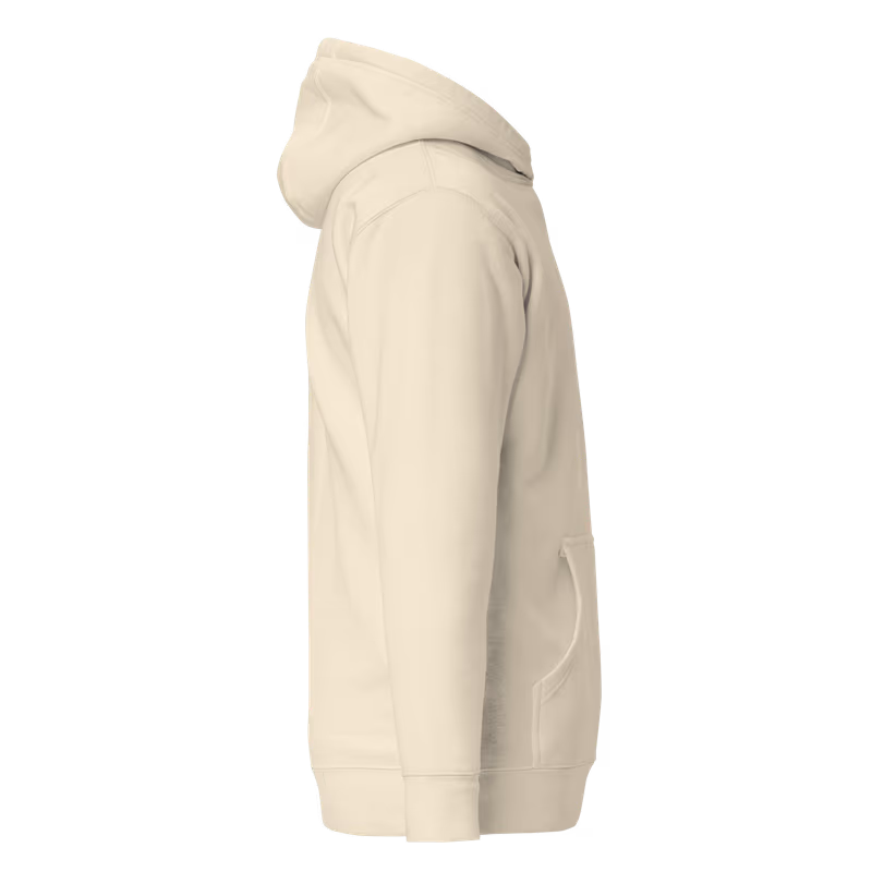 Portgas D. Ace Fire Fist One Piece Hoodie, Bone, view 4