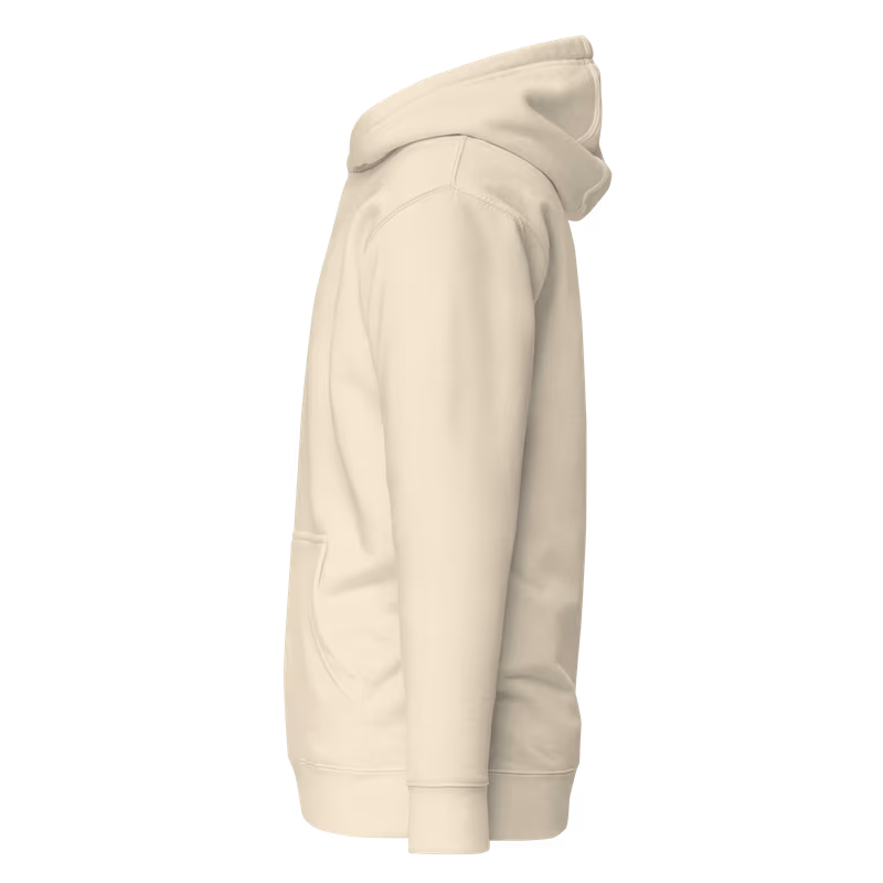 3D2Y Straw Hat Promise One Piece Hoodie, Bone, view 4