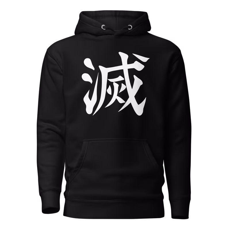 Demon Slayer Corps Logo Graphic Hoodie