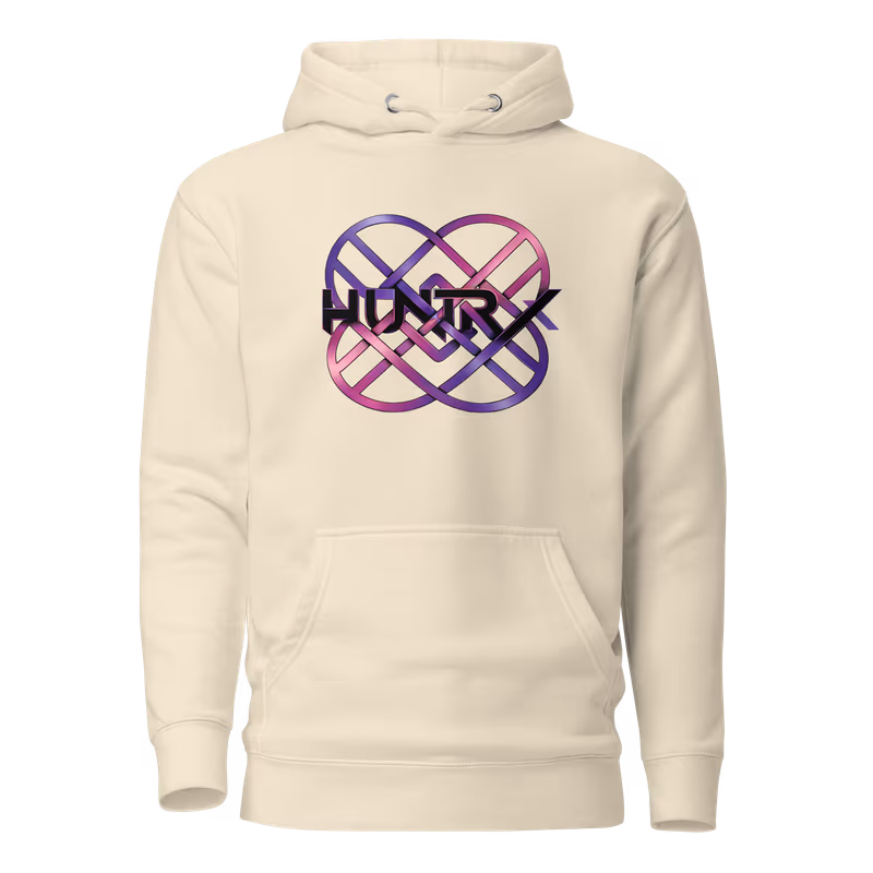 K-Pop: Demon Hunters Huntrix Gradient Hoodie, Bone, view