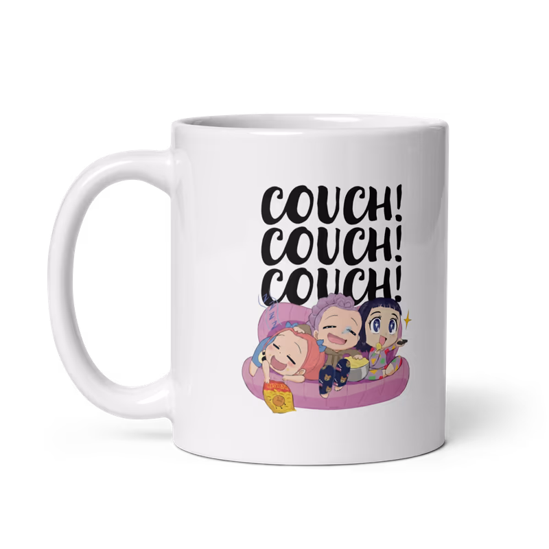 K-Pop: Demon Hunters Huntrix Couch Ceramic Mug, view 2