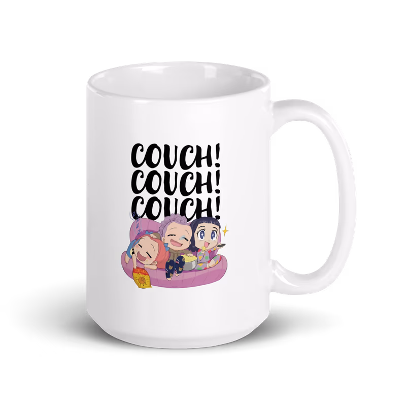 K-Pop: Demon Hunters Huntrix Couch Ceramic Mug, view 4