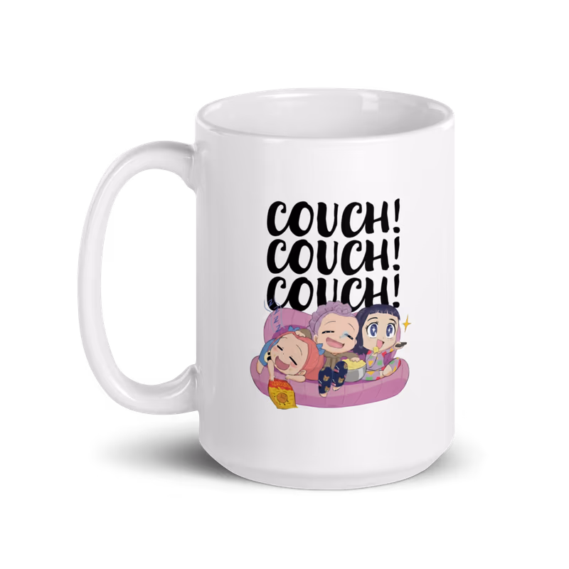 K-Pop: Demon Hunters Huntrix Couch Ceramic Mug, view 5