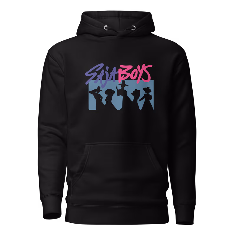 Saja Silhouette K-Pop: Demon Hunters Hoodie