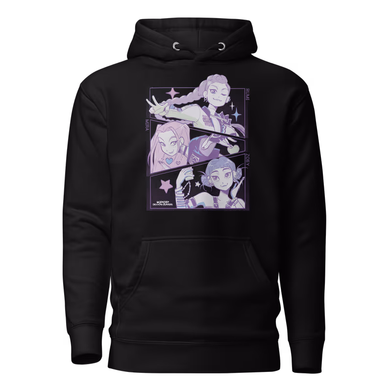 HUNTR/X K-Pop: Demon Hunters Graphic Hoodie