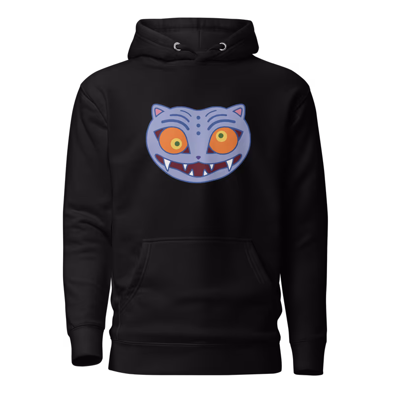 Derpy Tiger K-Pop: Demon Hunters Graphic Hoodie