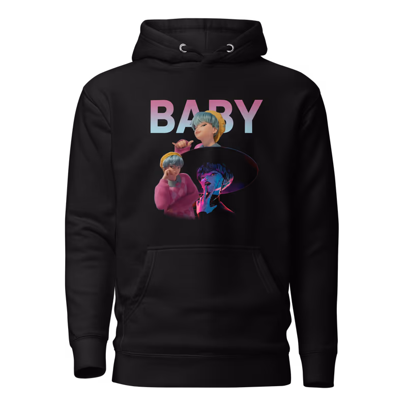 Huntrix Baby K-Pop: Demon Hunters Hoodie