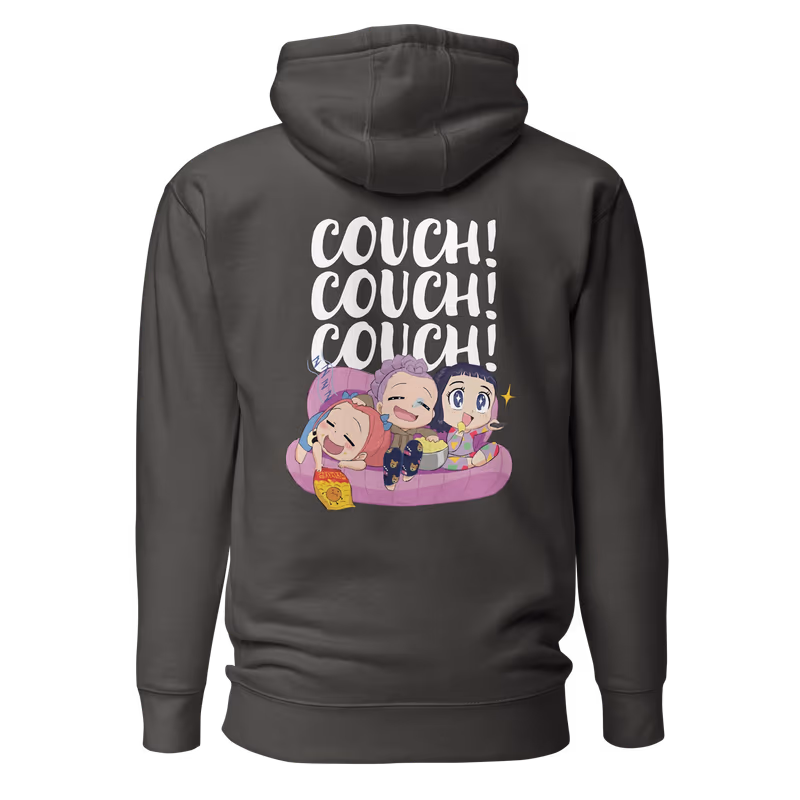 K-Pop: Demon Hunters Huntrix Couch Hoodie, Black, view 5
