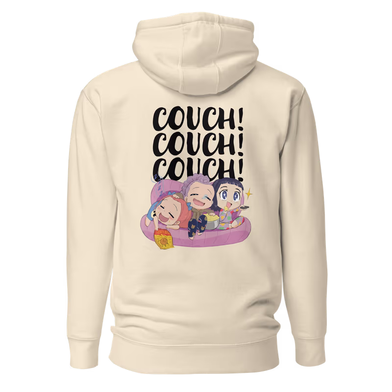 K-Pop: Demon Hunters Huntrix Couch Hoodie, Black, view 6