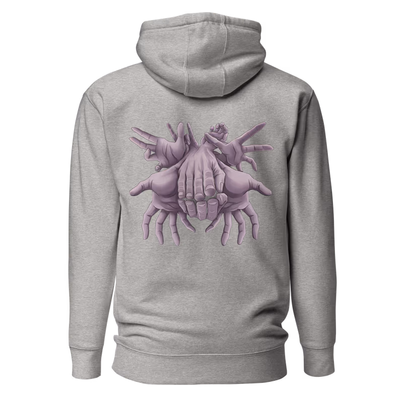 Mahito 2 Jujutsu Kaisen Graphic Hoodie, Black, view 5