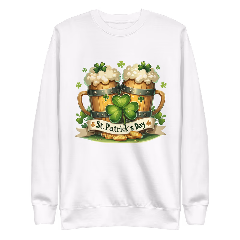 St Patricks Day Unisex Premium Sweatshirt