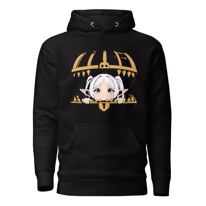 Frieren Mimic Treasure Chest Hoodie