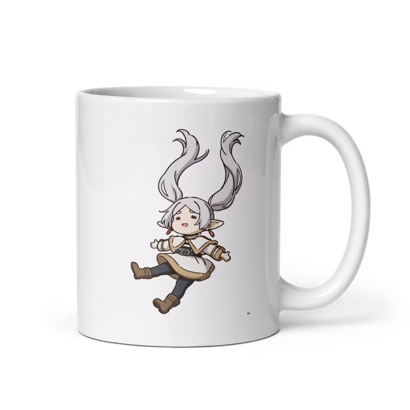 Frieren: Beyond Journey's End Glossy Ceramic Mug, view