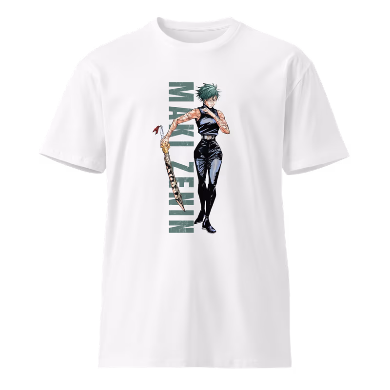 Maki Zenin Jujutsu Kaisen Graphic T-Shirt