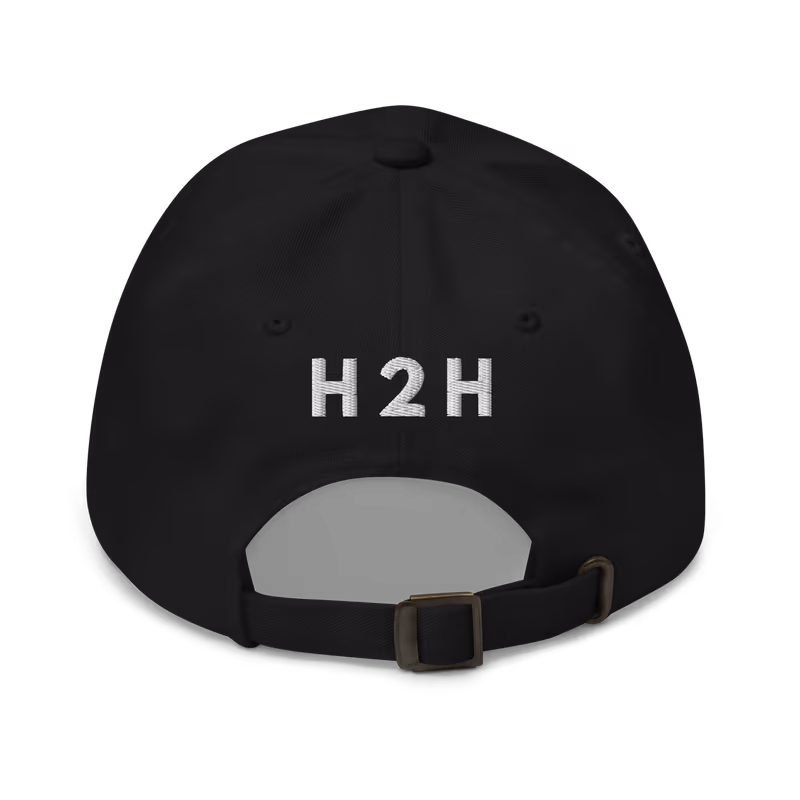 Hearts2Hearts S2U Fandom Dad Hat, Black, view 2
