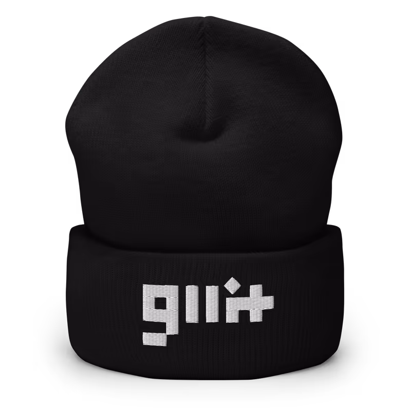 ILLIT GLLIT Fandom Embroidered Beanie
