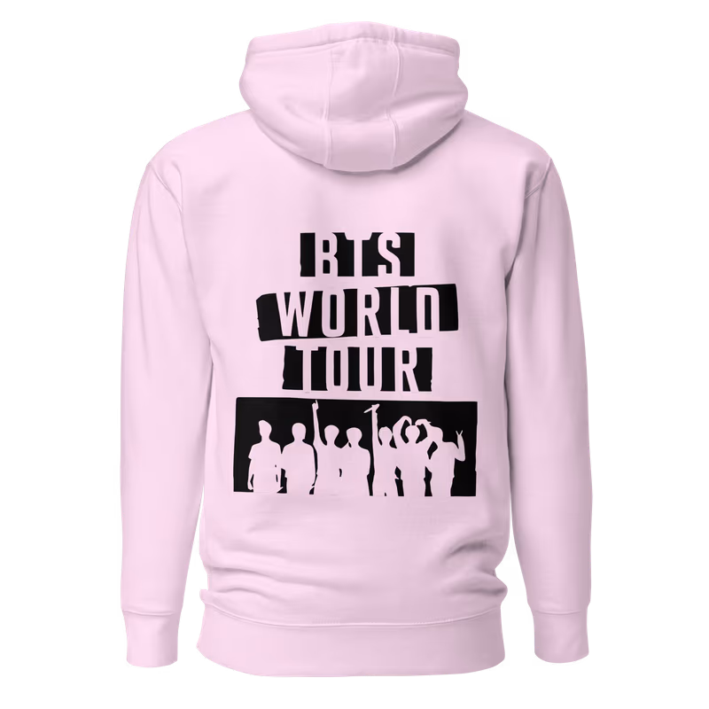 BTS Arirang World Tour Graphic Hoodie, Black, view 11