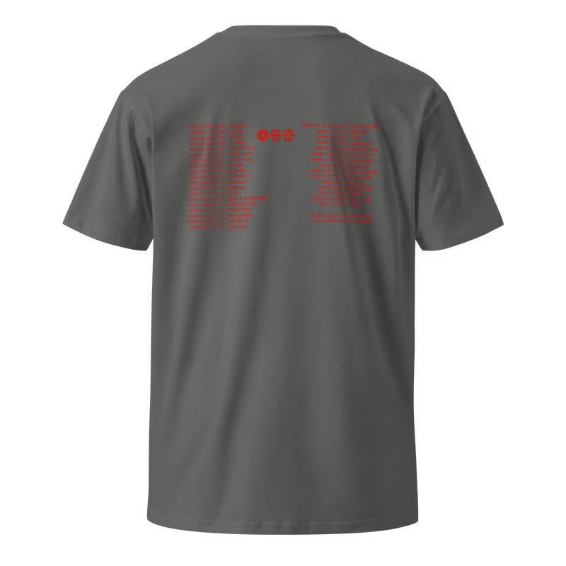 BTS Jungkook World Tour 2026 Graphic Tee, Black, view 4