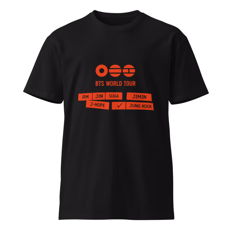 BTS World Tour 2026 Graphic T-Shirt