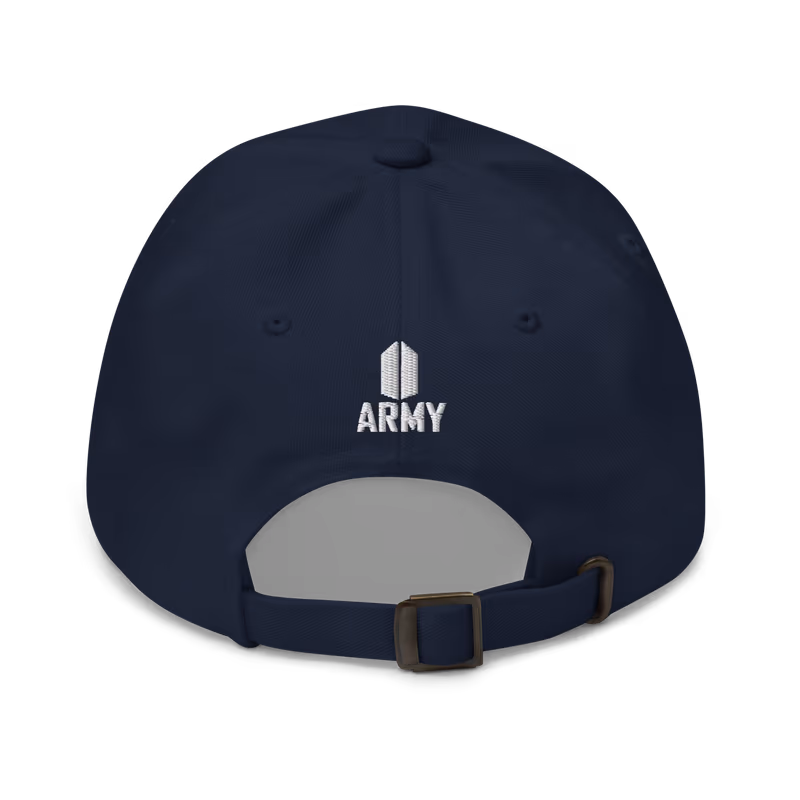 BTS World Tour 2026 Dad Hat, Black, view 3