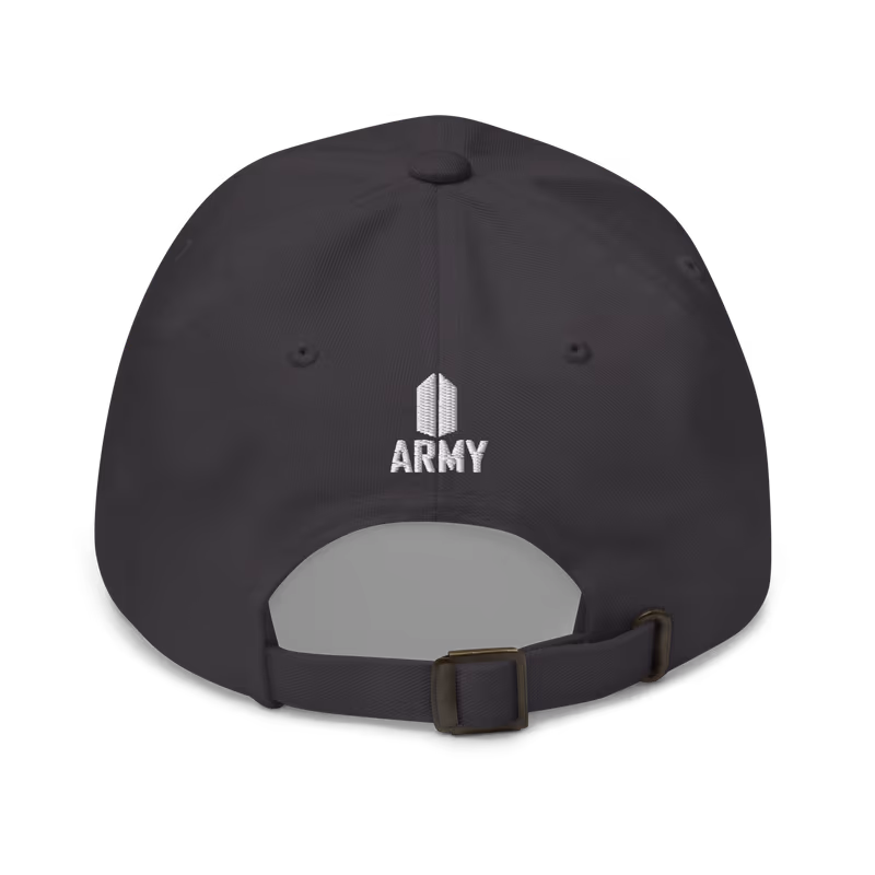 BTS World Tour 2026 Dad Hat, Black, view 5