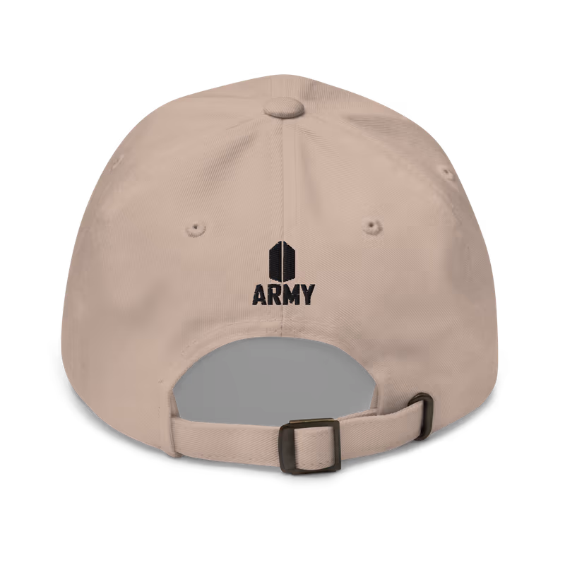 BTS World Tour 2026 Dad Hat, Black, view 7