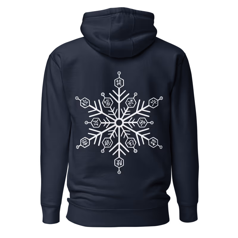 Akaza Upper Moon Three Demon Slayer Hoodie, Black, view 3