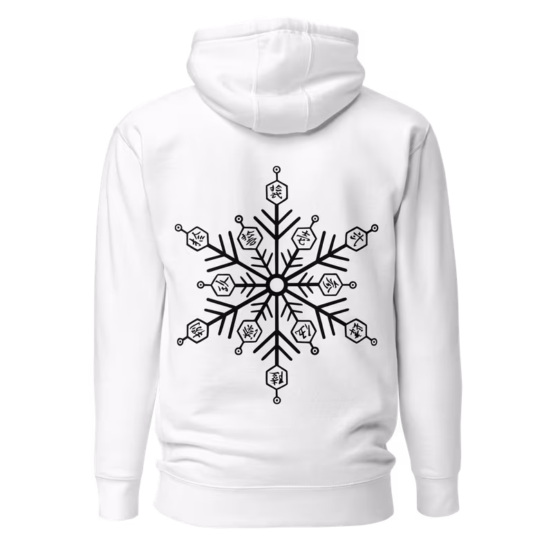 Akaza Upper Moon Three Demon Slayer Hoodie, Black, view 4